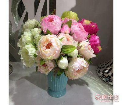 天津欣雅花艺 仿真花卉领域的专业制造商与批发商，专注芍药牡丹一件代发